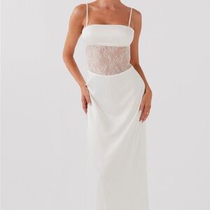 Peppermayo Palais Royale Lace Maxi Dress